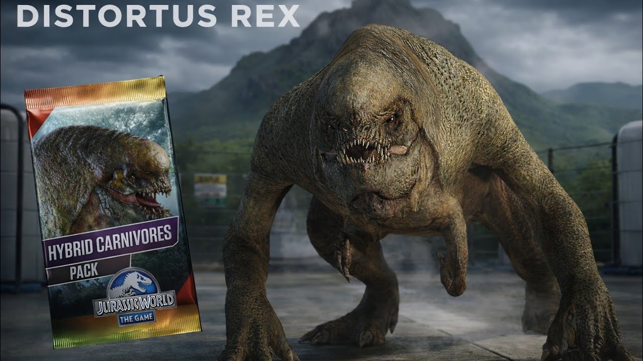 🔥 DISTORTUS REX UNLOCKED! The Most TERRIFYING Hybrid Carnivore in Jurassic World The Game! 🦖💀