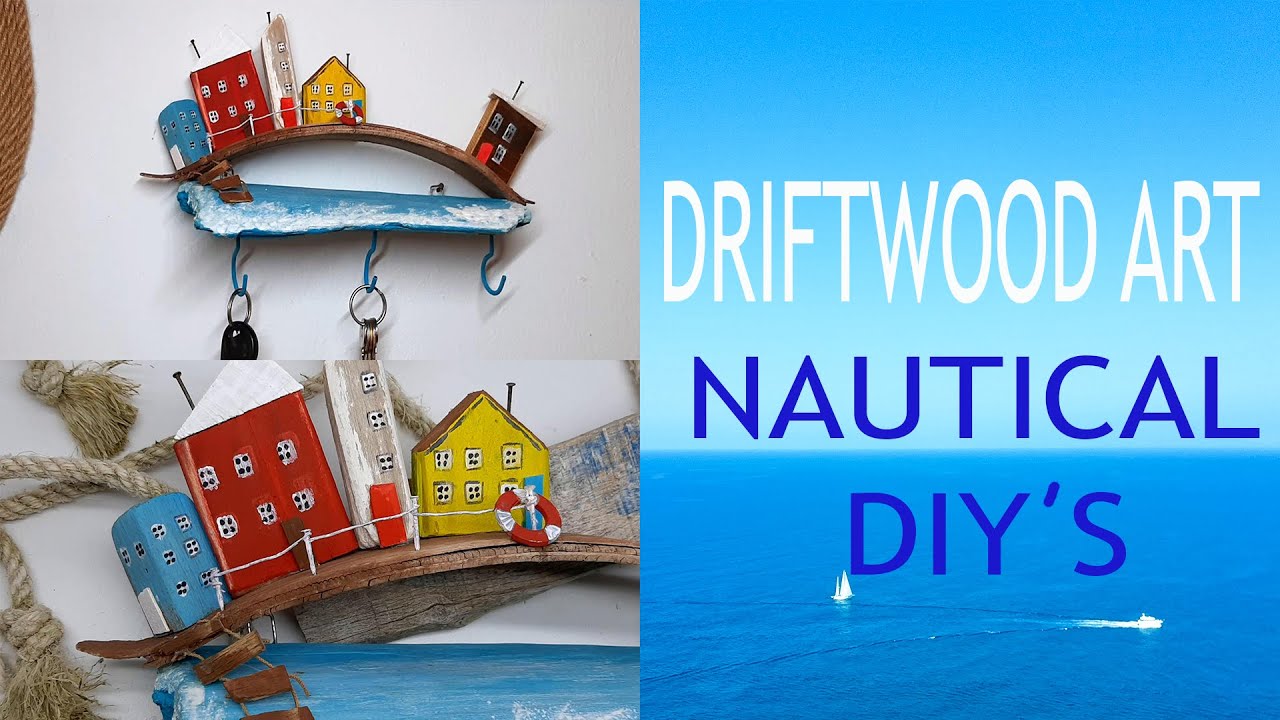 DIY key holder / Driftwood Art/ How to make key holder