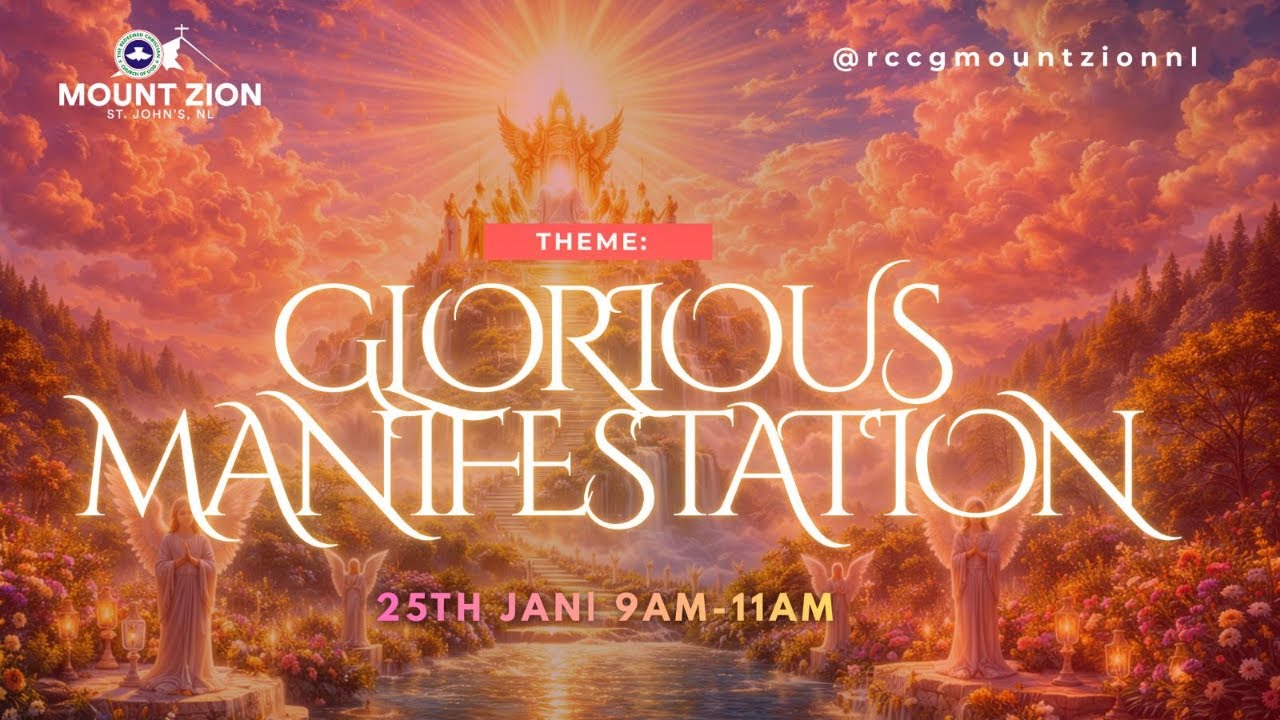 SUNDAY CELEBRATION SERVICE || FEBRUARY 8TH 2026 || RCCG MOUNT ZION ST. JOHN'S
