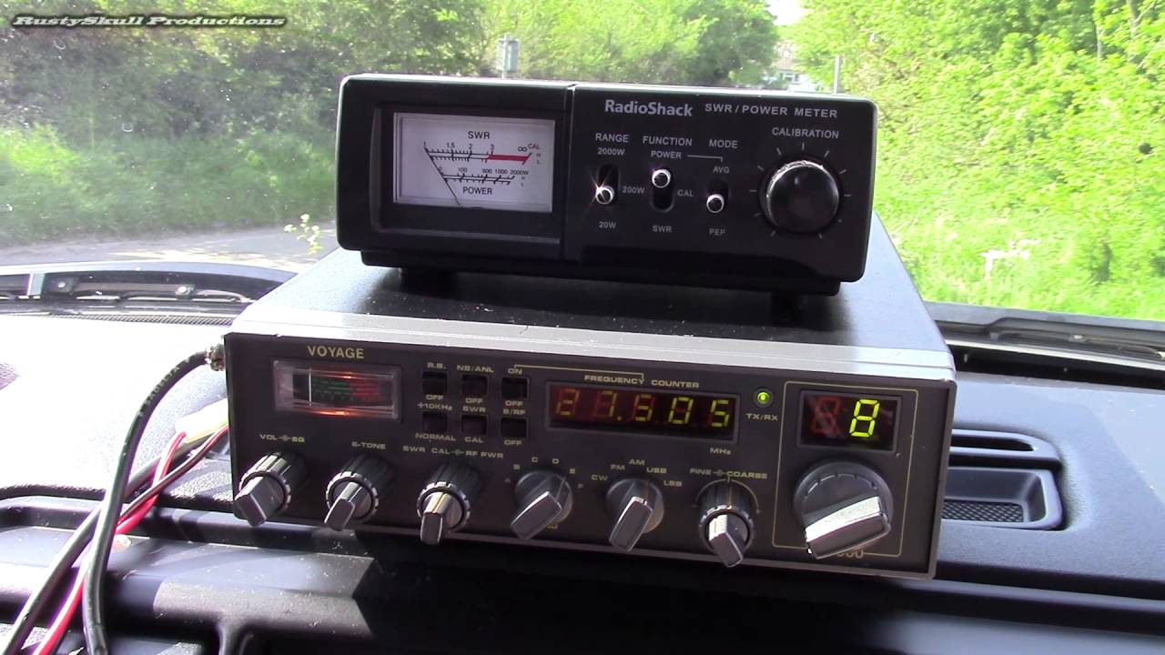 CB Radio On A Hill Top - RustySkull Productions