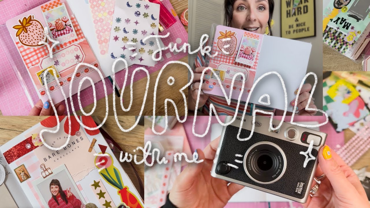 junk journal with me! ✦ scrapbooking july memories ✿ creative layering ideas