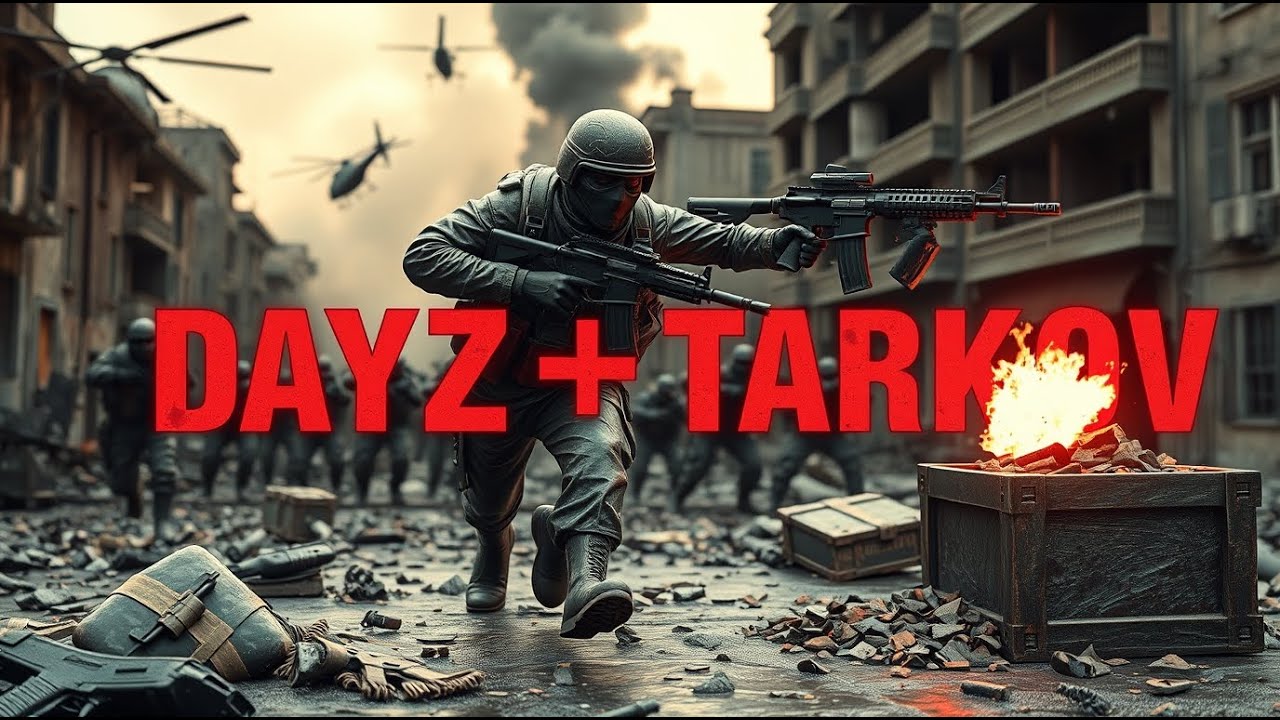 ⚡️ «DAYZ + TARKOV = БЕЗУМИЕ! КАК ВЫЖИТЬ? 🩸 ЛУТ, КРАФТ, PvP...» 💥