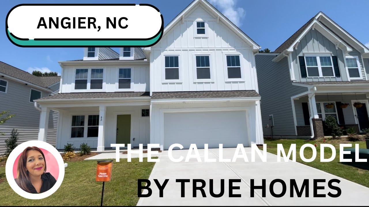 True Homes I The Callan Model I Angier I Raleigh I Durham I 3995 SF I 5 Beds, 4 Baths I Home Tour