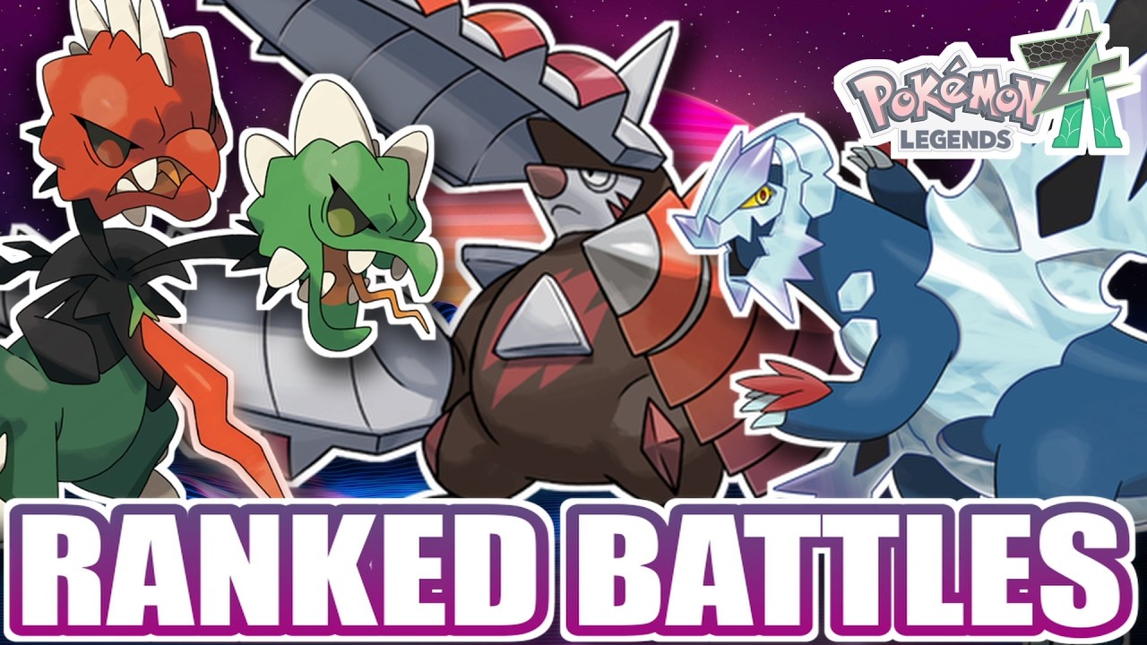 Огромный клинок Мега Баккалибур! Рейтинговые битвы в Pokémon Legends Z-A