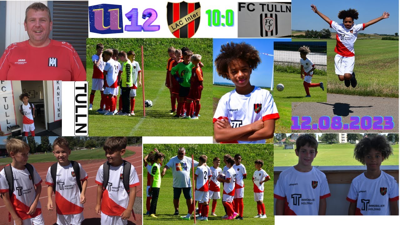 ALEX HARRICH STEIGT AUF DIE U12 AUF! NEUE SAISON, NEU U :) U12 FC TULLN  VS  LAC INTER 10:0 ENDSTAND
