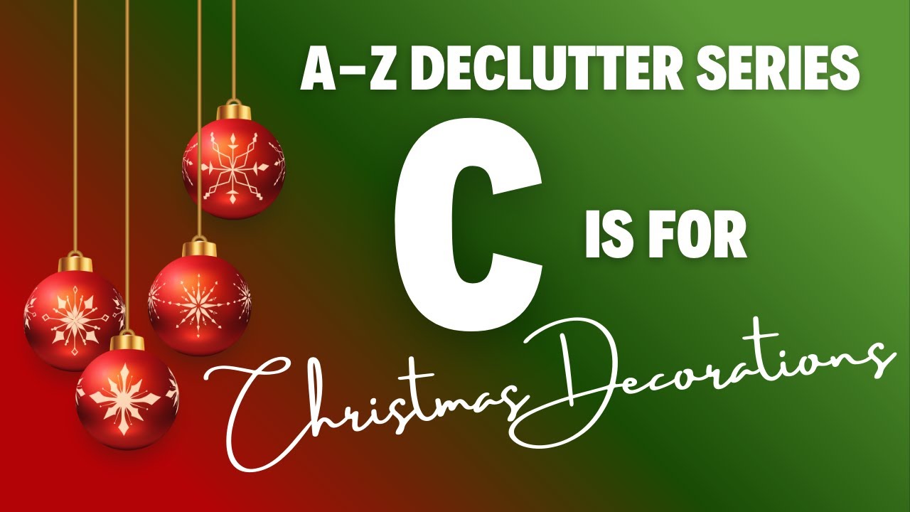 Cutting My Christmas Storage in Half