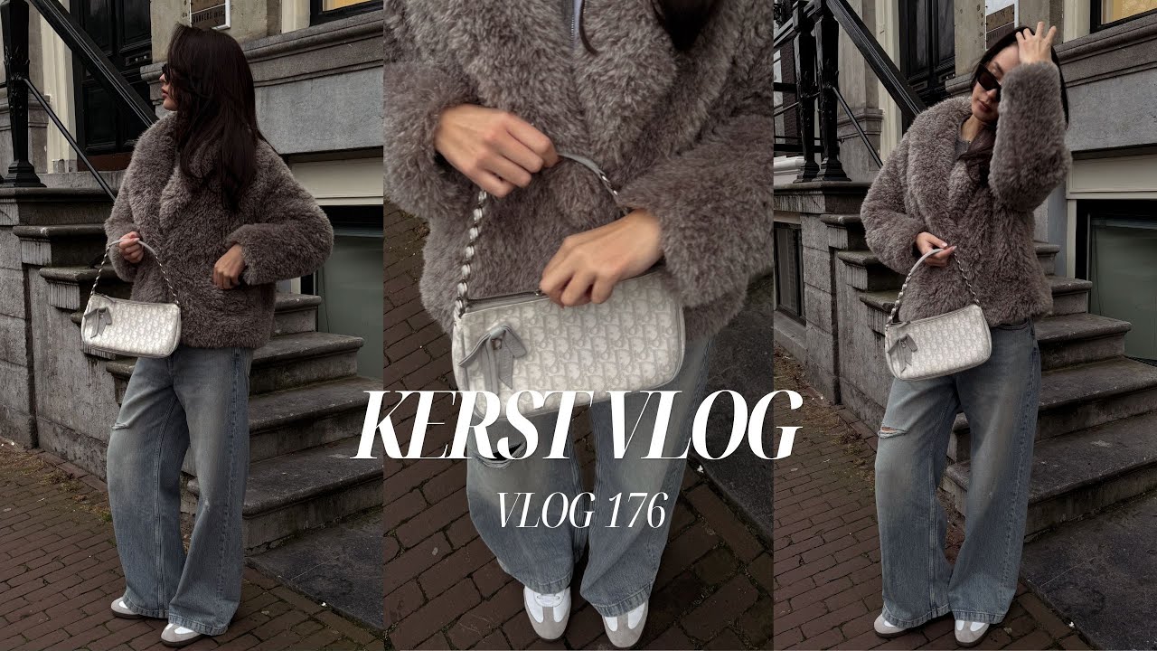 KERST VLOG! Cadeau&rsquo;s uitpakken, temu haul & gourmetten met familie⛄️ #176