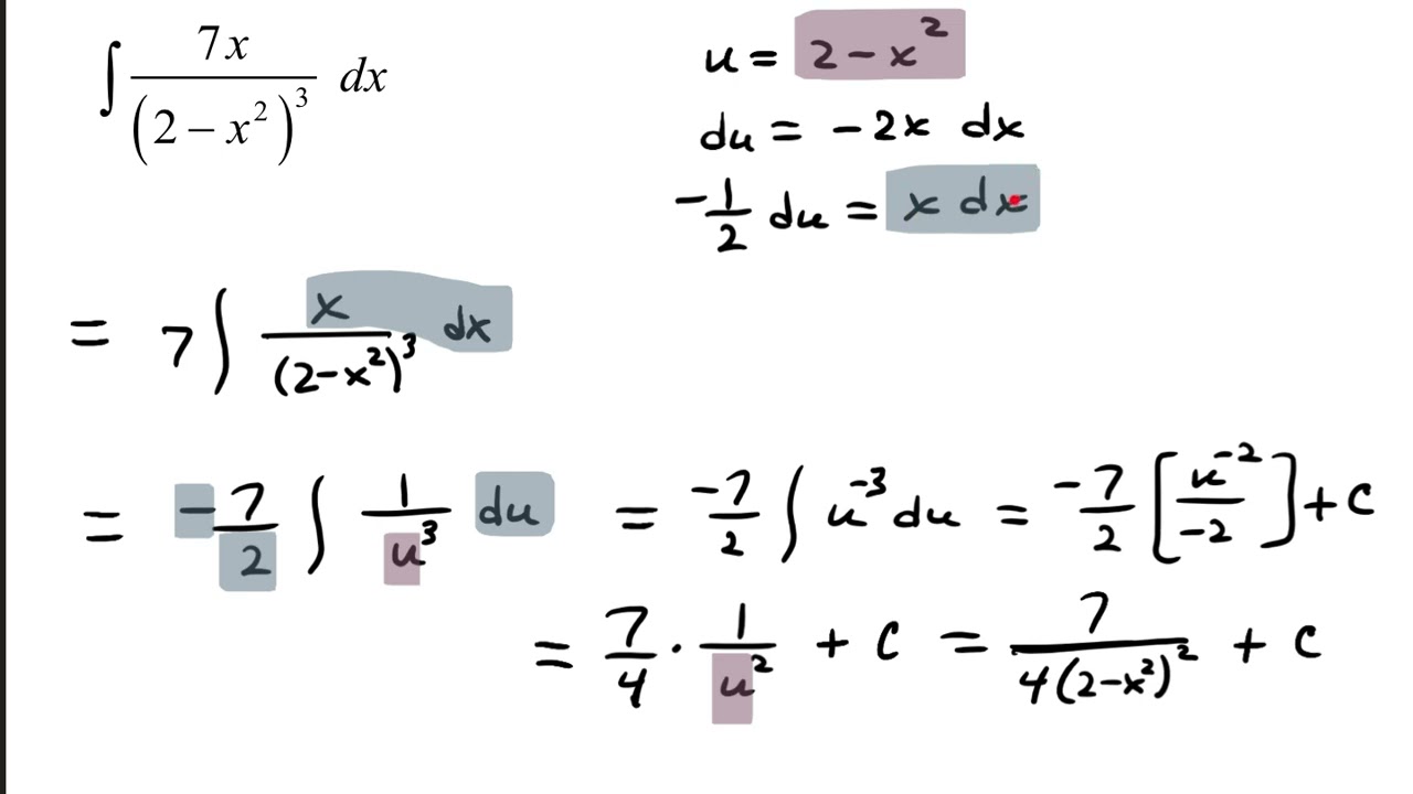 Integration by Substitution