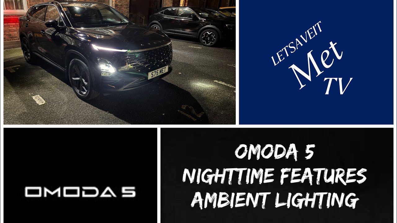 Omoda 5 night time features