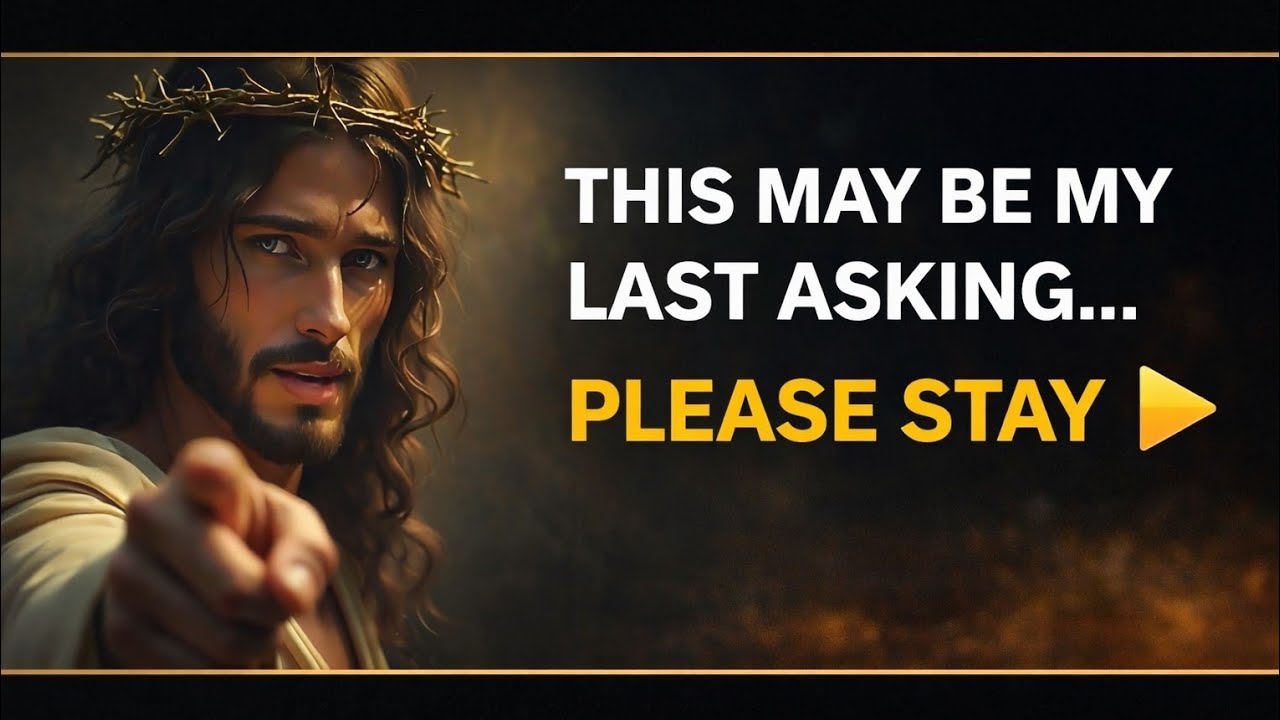 🛑 GOD SAYS– 