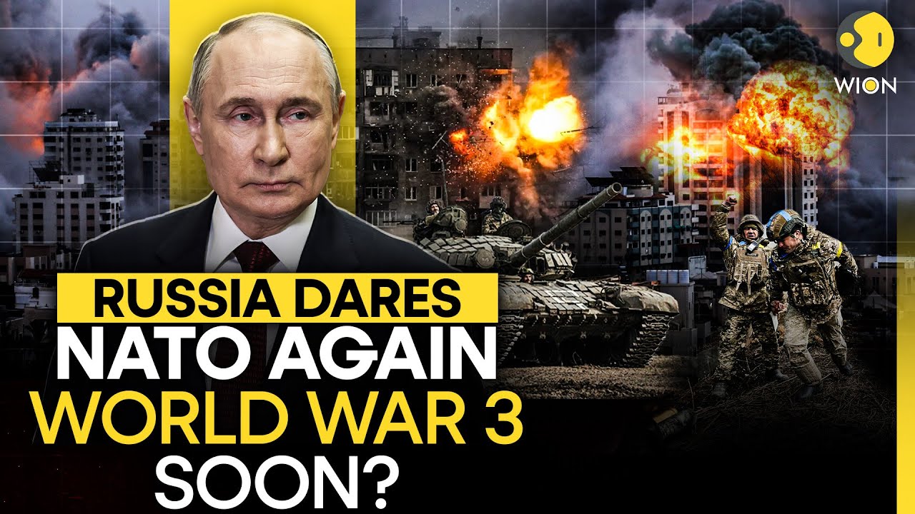 LIVE: Kremlin Warns &lsquo;NATO At War&rsquo; With Russia, Trump Orders NATO to Fire on Russia | WION LIVE