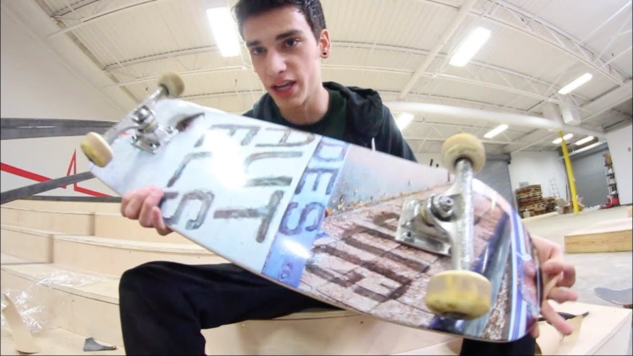 Sam Tabor February Skateboard Setup!