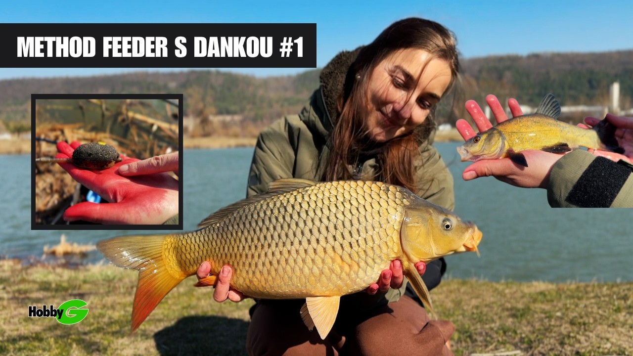 Danka vs. SILNÝ VIETOR! 🌬️ Method Feeder Veľký Šariš 🎣! 🎣 - Hobby-G TV