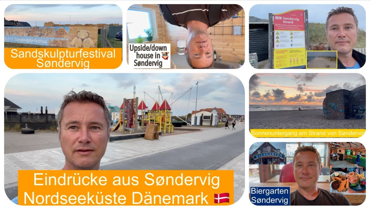 Sondervig an der dänischen Nordseeküste - diverse Eindrücke