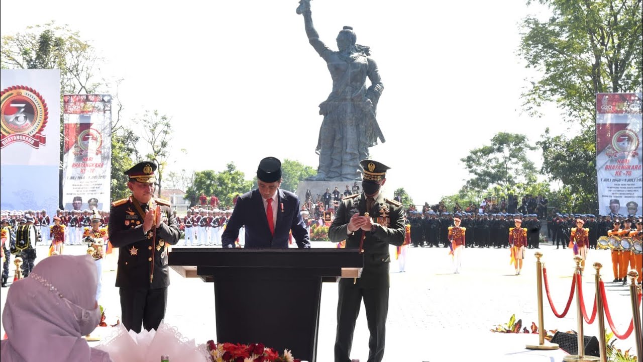 LIVE: Upacara Peringatan Ke-76 Hari Bhayangkara Tahun 2022, Semarang, 5 Juli 2022