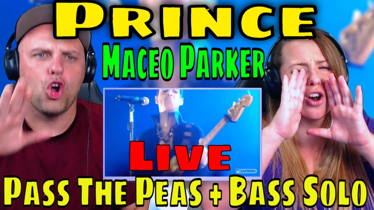 РЕАКЦИЯ НА Prince & Maceo Parker - Pass The Peas + Bass Solo (Концерт, Париж, Франция, 2011)