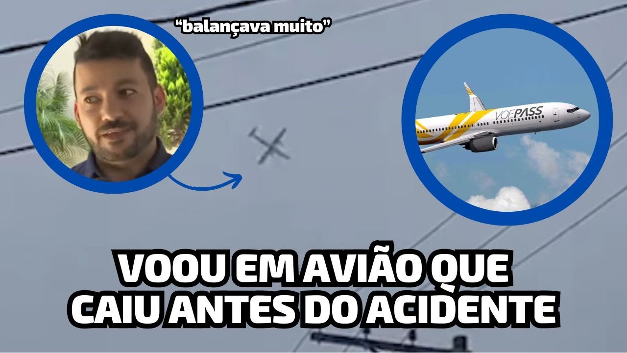 Homem que viajou em avião que caiu em Vinhedo antes do acidente relata problemas na aeronave
