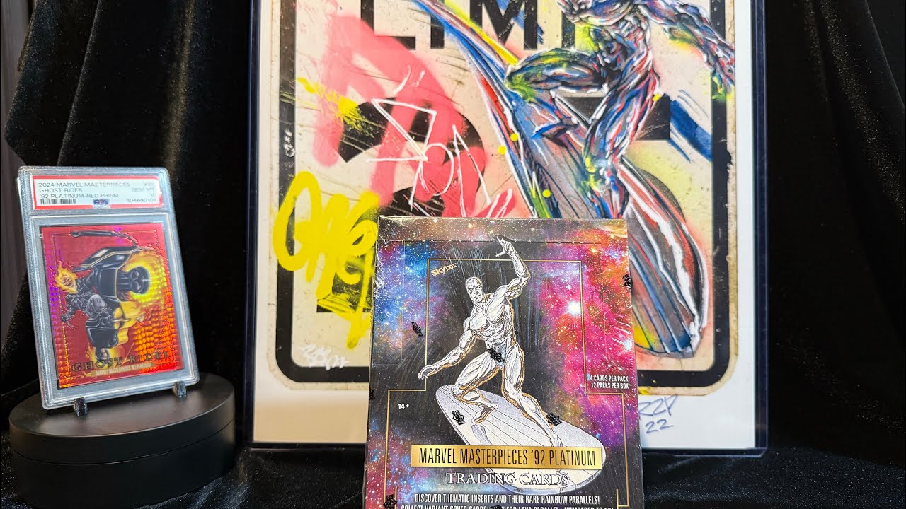 Laughed Out Loud! 😅 2024 Marvel Masterpieces 92 Platinum #opening #marvel #unboxing 