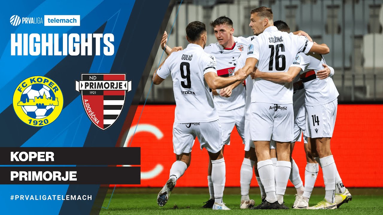 Koper 3 - 4 Primorje | 12. krog 2024/25 #PrvaLigaTelemach