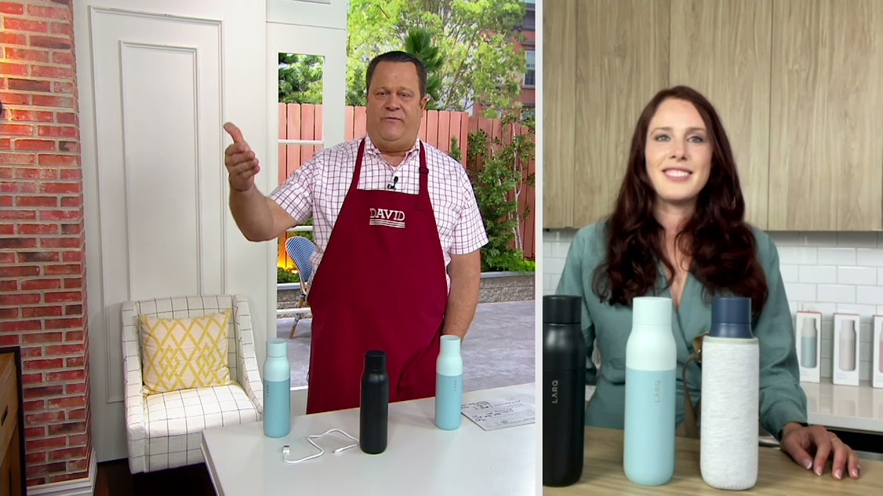 LARQ 17-oz UV-C LED Self-Cleaning & Purifying Water Bottle on QVC