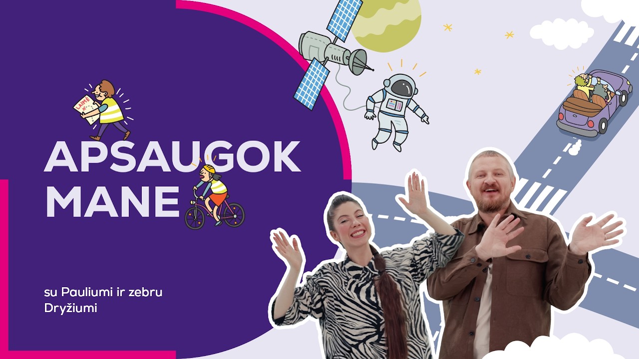 Saugaus eismo pamoka vaikams | APSAUGOK