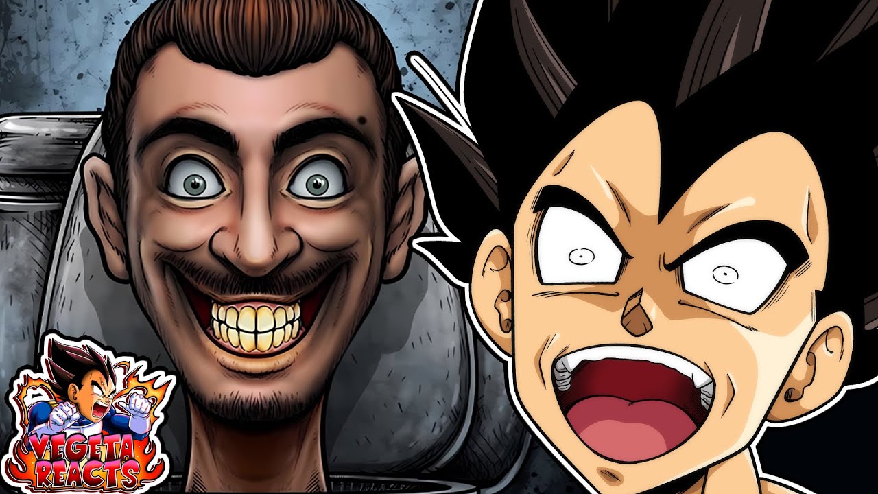 Vegeta Reacts To Skibidi Toilet 1 - 77 (Full Series)