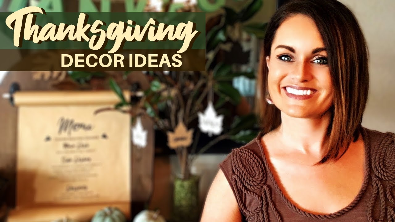 Thanksgiving/Friendsgiving DIY Decor On a Budget!