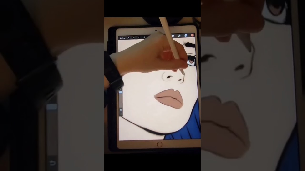procreate time lapse of Maddie from euphoria! #drawing #procreate #timelapse #digitalpainting