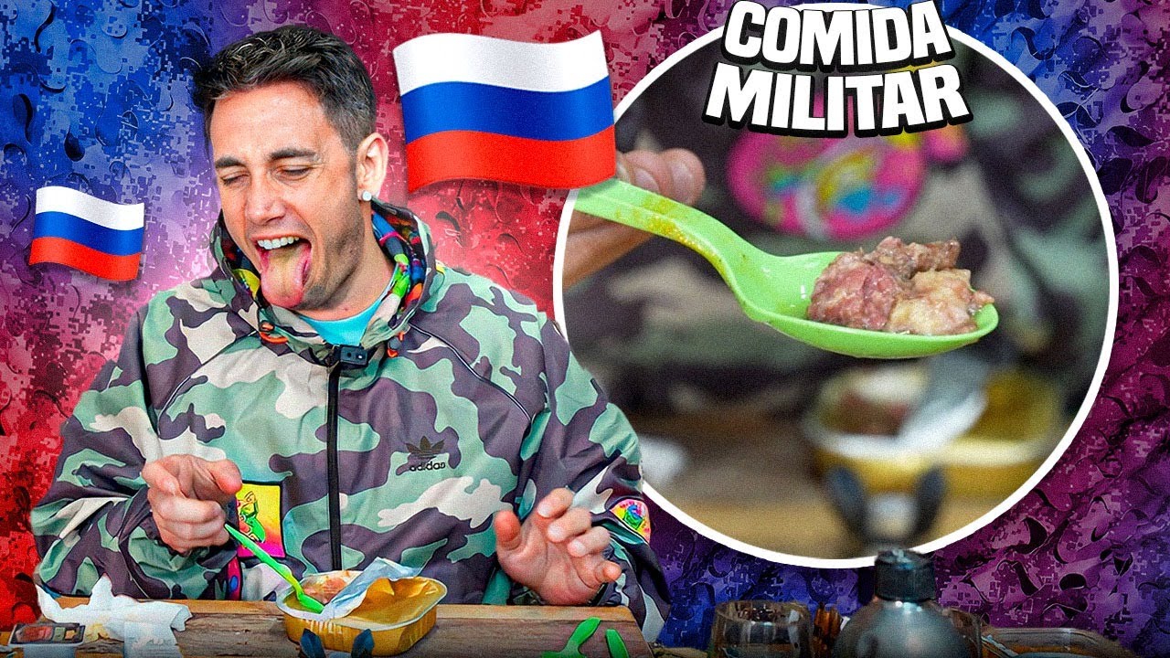 PROBANDO COMIDA MILITAR RUSA 🇷🇺 🇷🇺