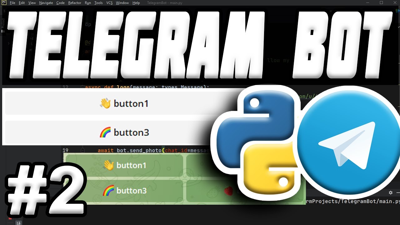 Телеграм бот на Python #2 - Клавиатуры, Reply Keyboard, Inline Keyboard, Callbacks (aiogram)