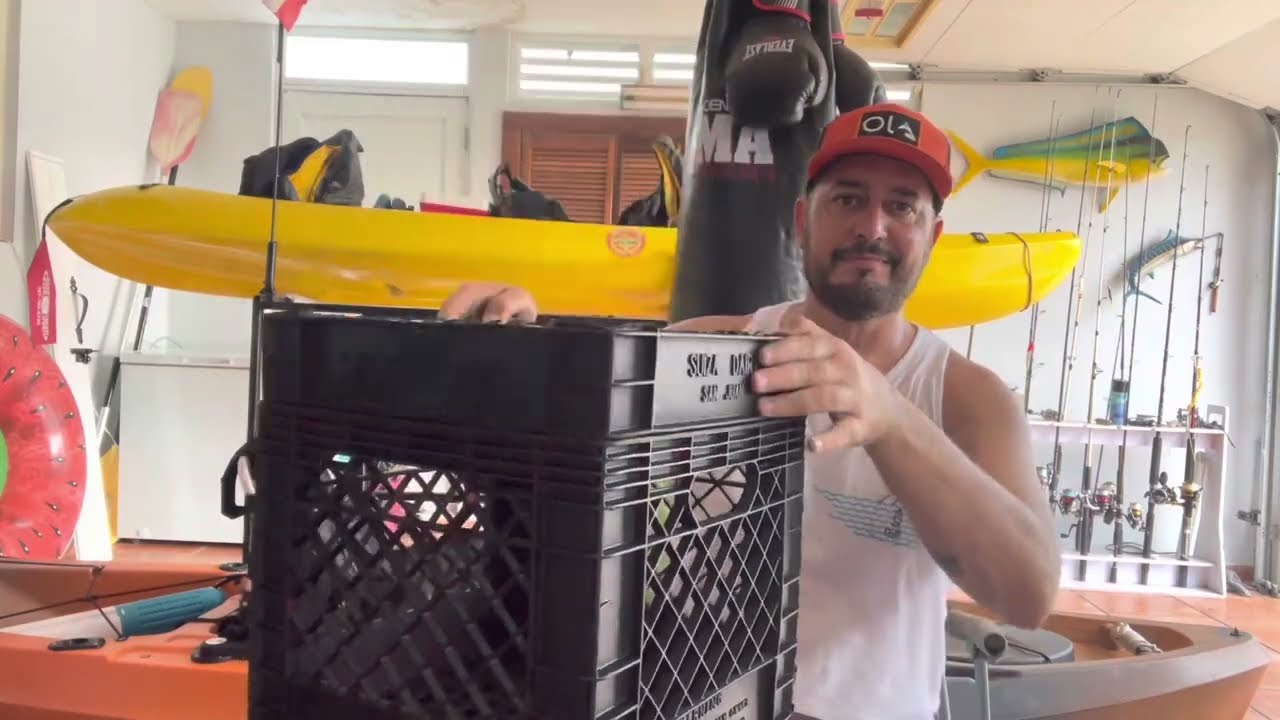 Caja de pesca para Kayak