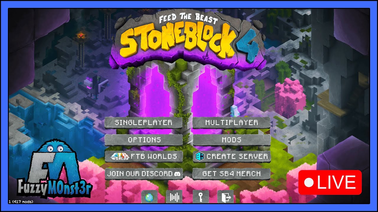 👷🏻‍♂️👑Minecraft Monday👑👷🏻‍♂️🟩🟫FTB StoneBlock4🟫🟩