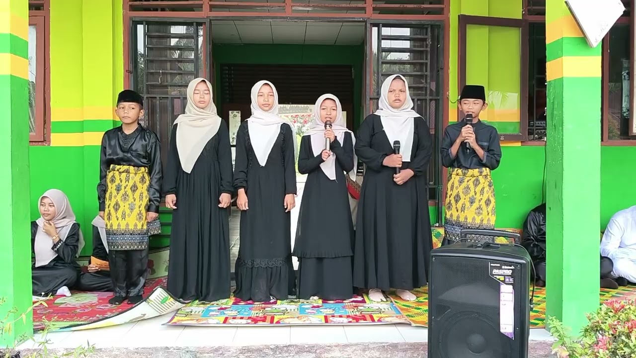 Disuatu malam bulan Rajab - Kegiatan Isra' Miraj MTsN 2 Siak