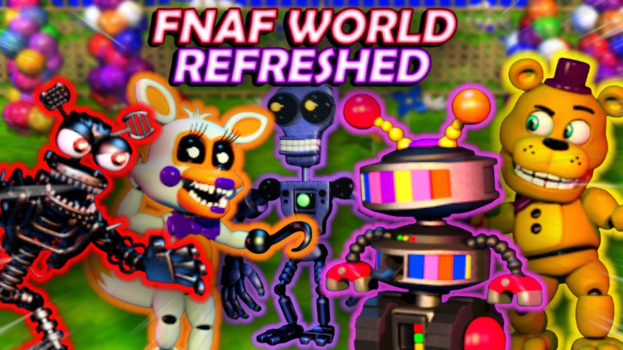 Is this the BEST team in FNaF World REFRESHED?!