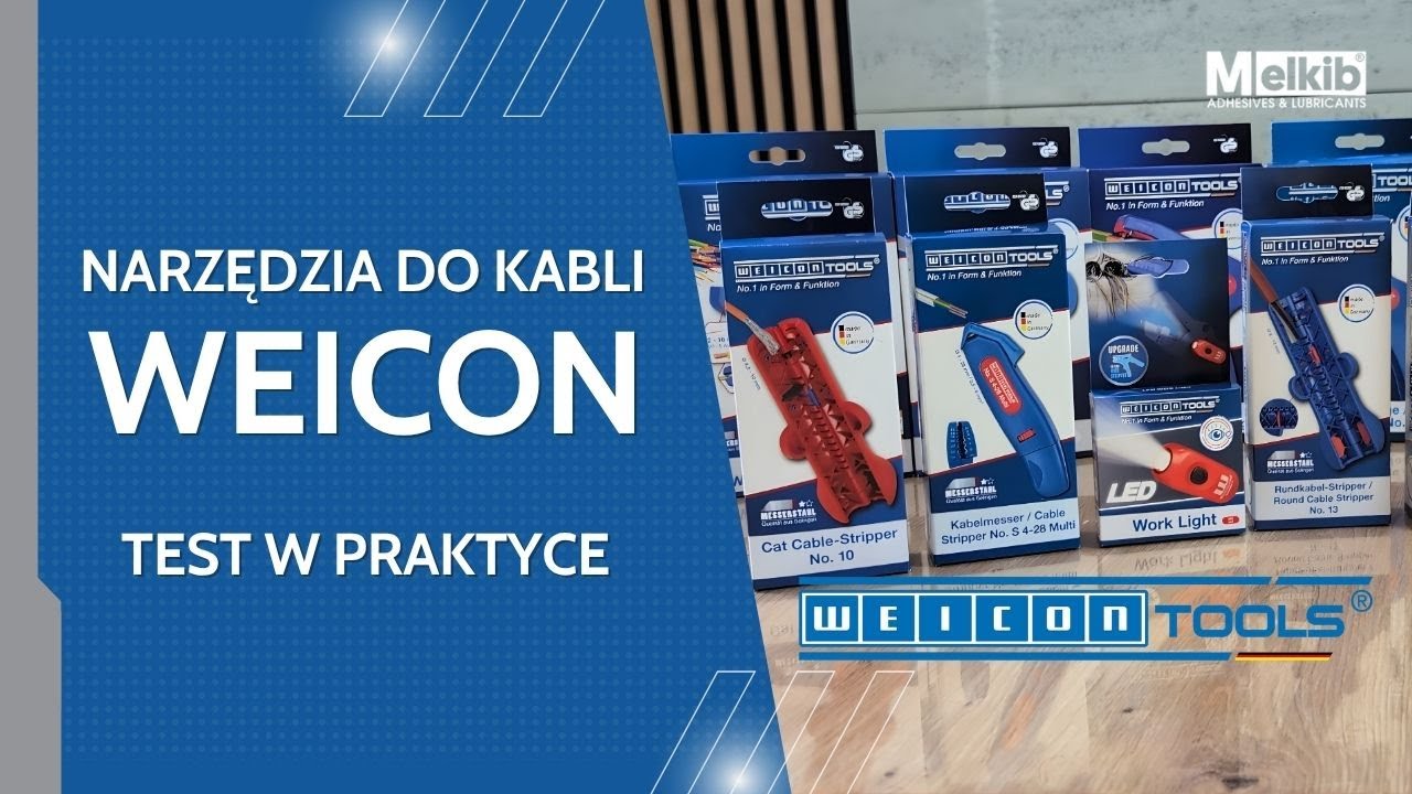 Ściągacze izolacji WEICON – przegląd i test w praktyce (+ kod rabatowy)