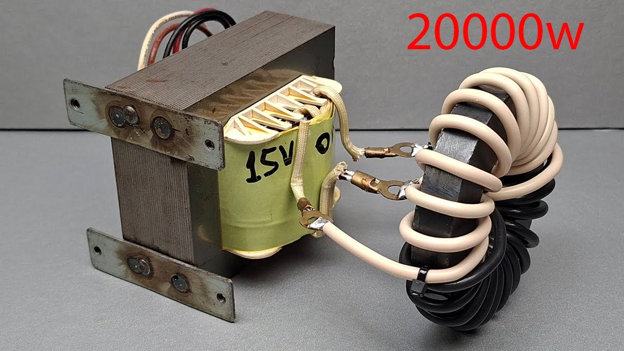 How to Generate 220 Volt 20000 Watt Free Electricity Energy For Home