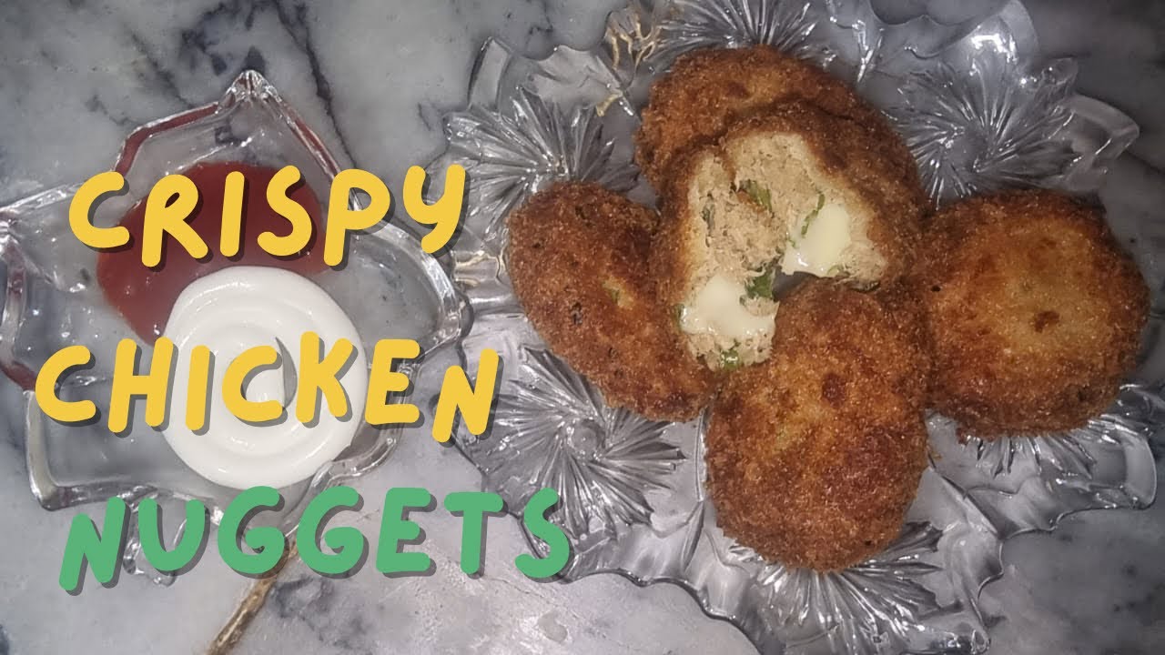 Crispy Chicken Nuggets recipe made at home kitchen.