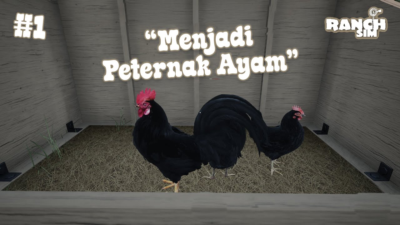 Hari pertama menjadi peternak kecil | Ranch Simulator Indonesia
