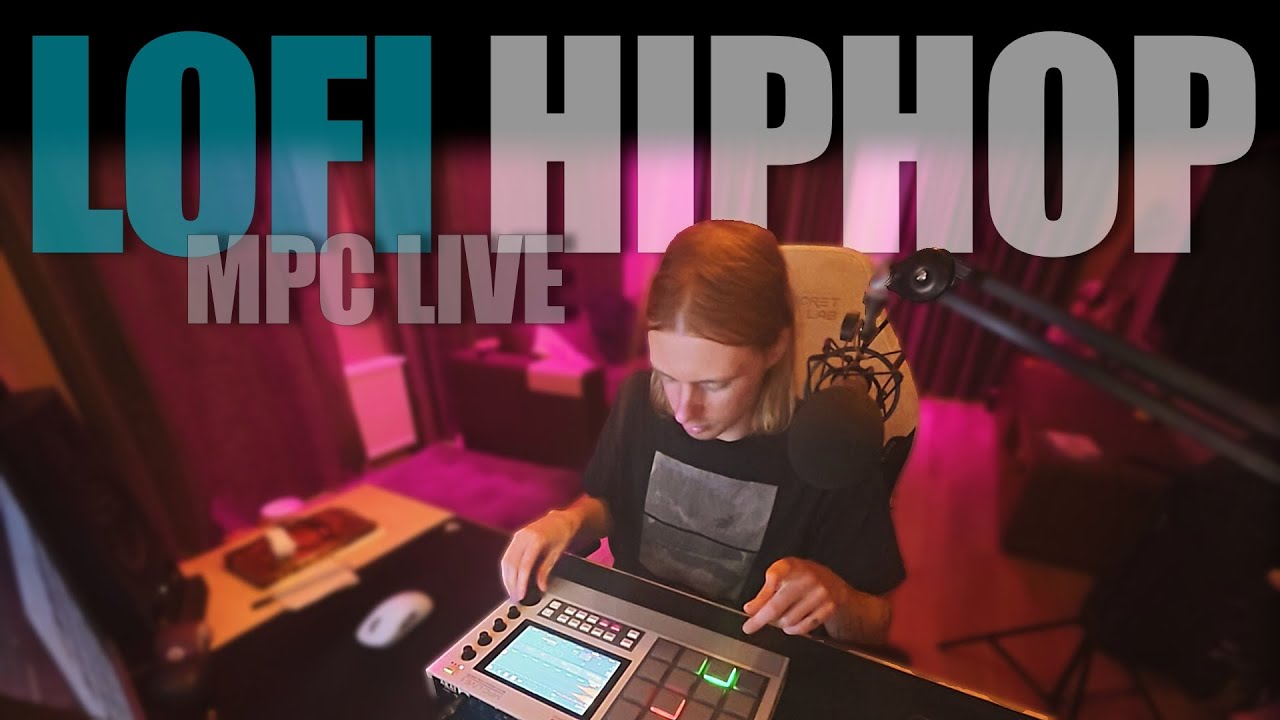 Slow Lofi HipHop Beat on the MPC Live 2