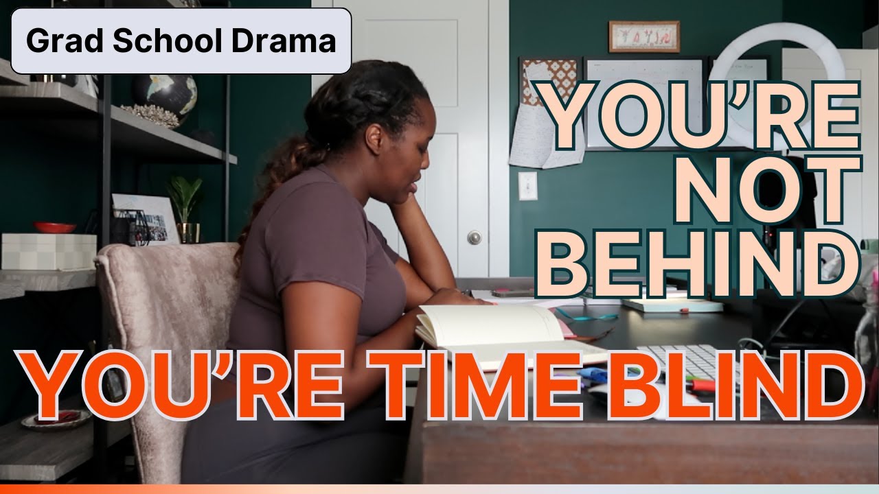 You Still Feel Behind (Even When You're Always Working) | Grad School Time Management