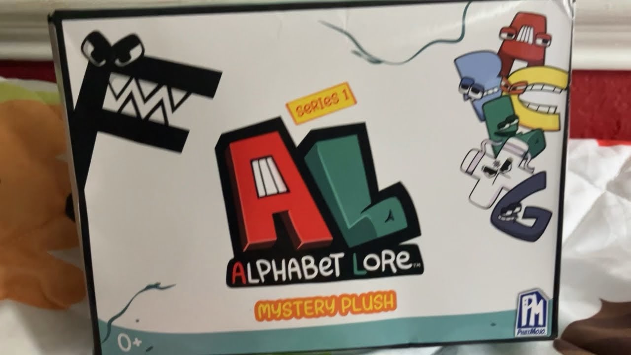 Alphabet Lore Mystery Plushie 🔎 ❓