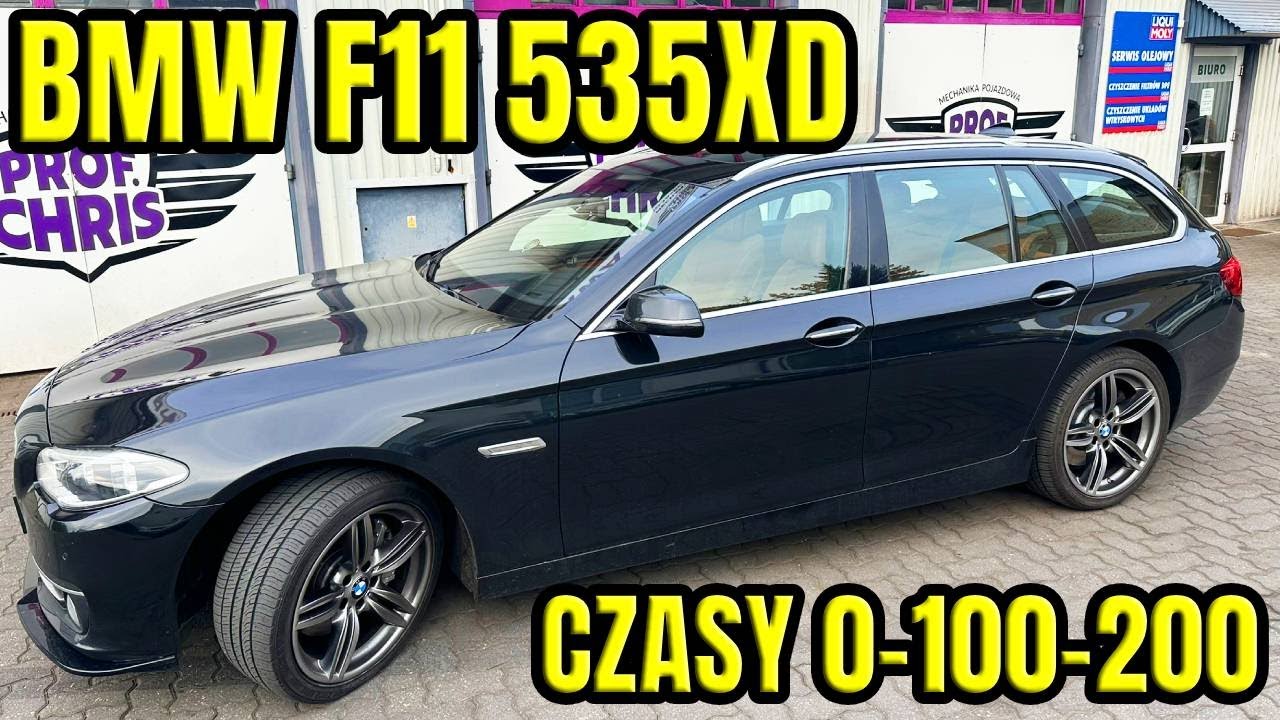 BMW F11 535XD N57D30 #11 POMIAR CZASÓW, PRZEGLĄD FILTRA, SPRZEDAŻ AUTA