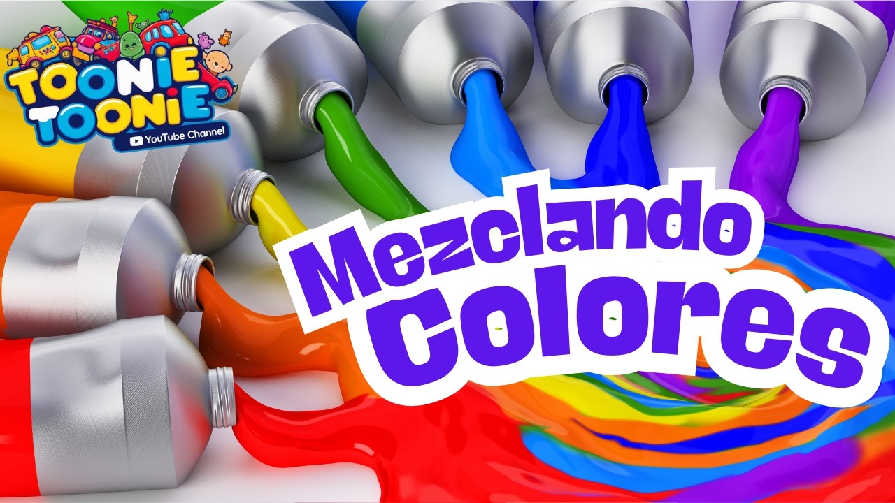 Mezclando Colores para Niños | Aprende los Colores en Español