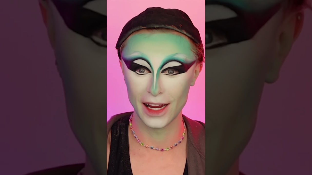 Full video on my YouTube channel 💖 #rupaulsdragrace #dragqueen #dragmakeup #makeupchallenge