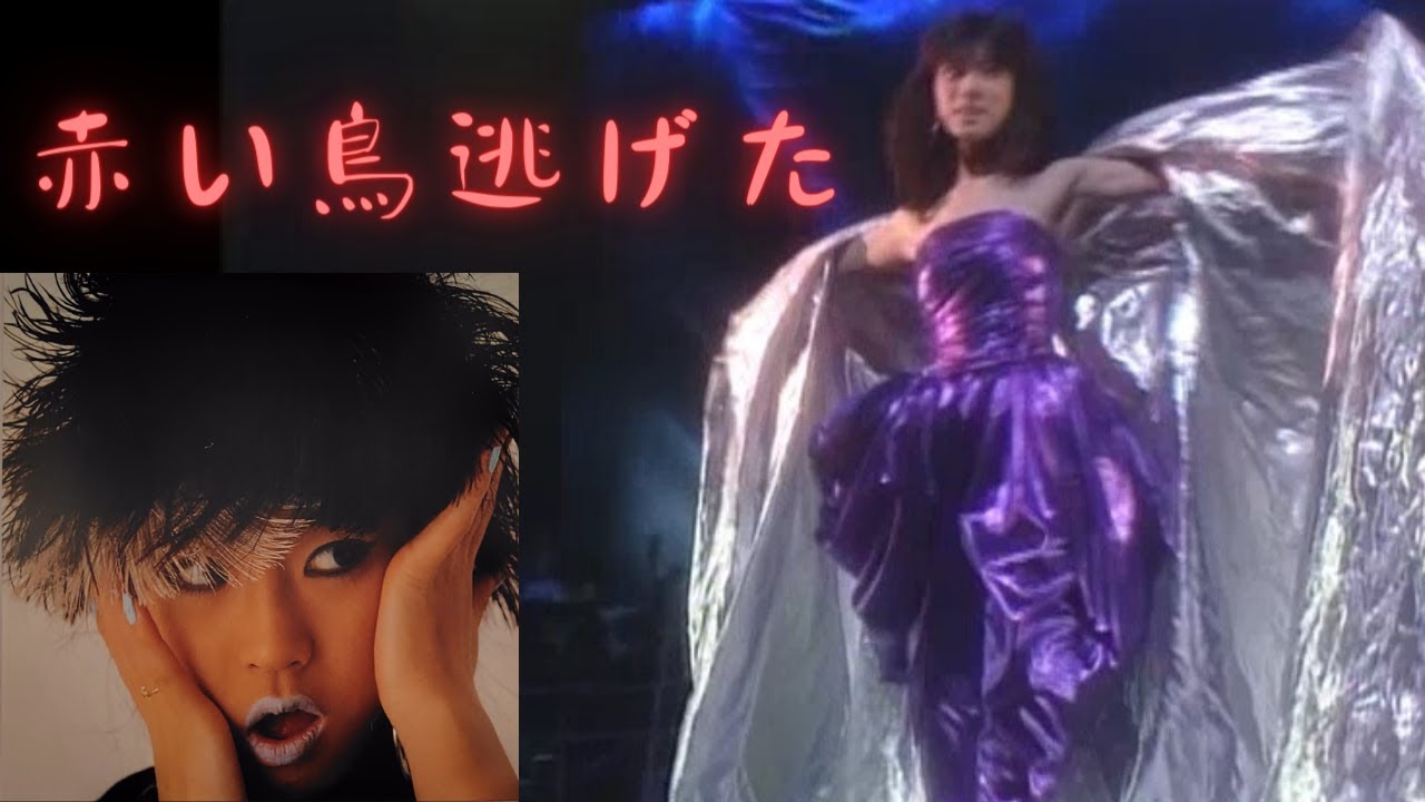 【中森明菜／名曲068】『赤い鳥逃げた』