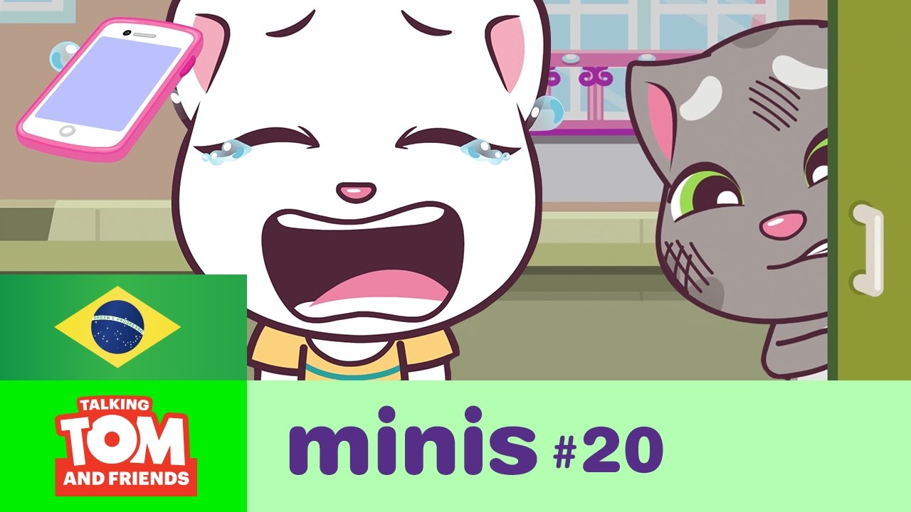 Talking Tom & Friends Minis - Angela Perdeu o Celular (Episódio 20)