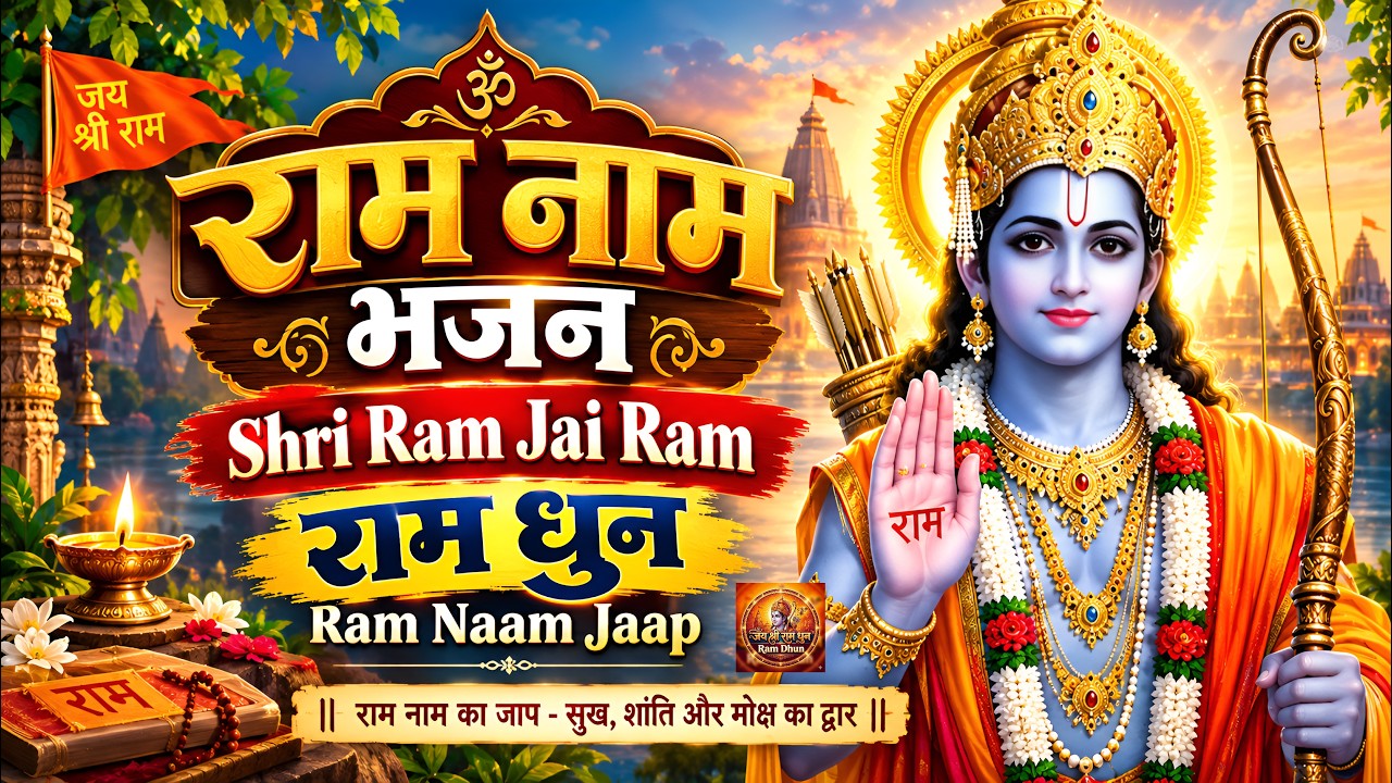 अखंड राम नाम जाप 🙏 श्री राम जय राम जय जय राम 🙏