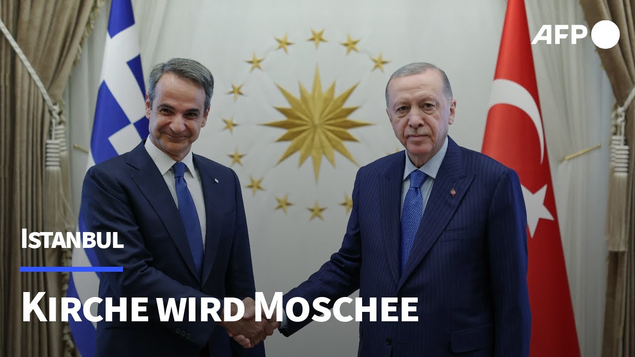 Erdogan: Orthodoxe Kirche wird in Moschee umgewandelt | AFP