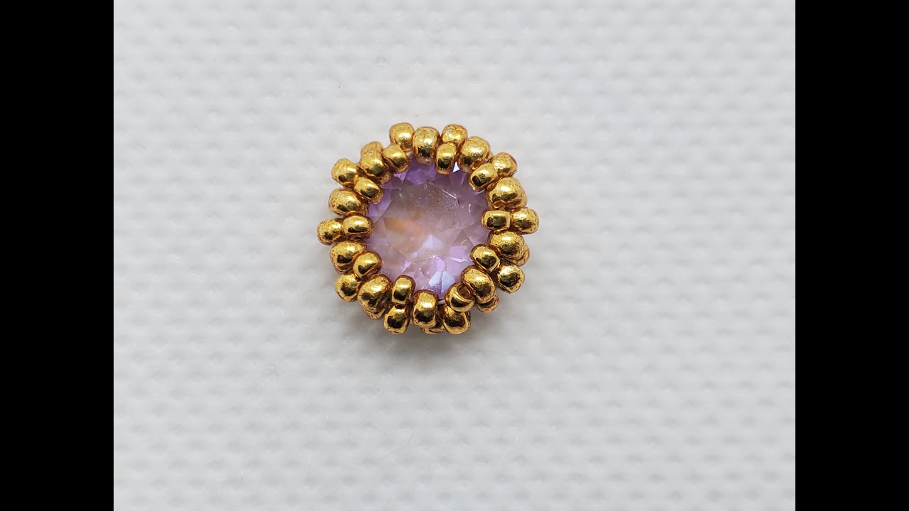 How to Bezel a Chaton (8mm)