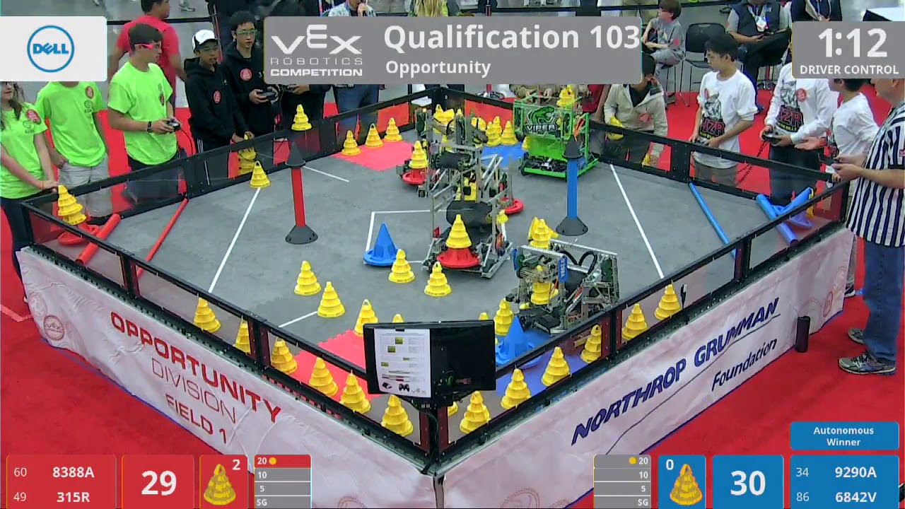 2018 VRC-MS Oppo Q103 - 8388A 315R vs 9290A 6842V - 92 to 79